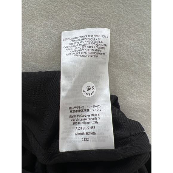 Stella Mccartney Womens Bird Crest Stretch Flared Trousers Pants Artsy Boho Fun - Picture 9 of 10